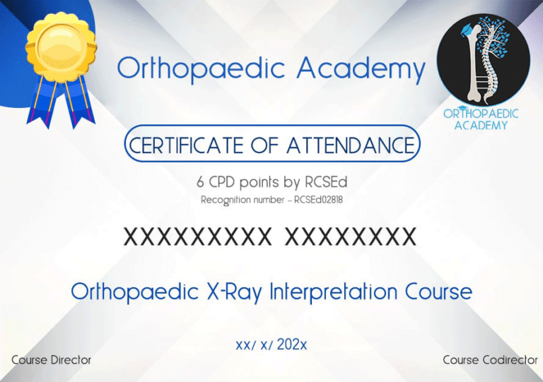 Orthopaedic XRay Interpretation Course Orthopaedic Academy